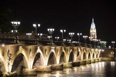 Pont de pierre, bordeaux, Fransa