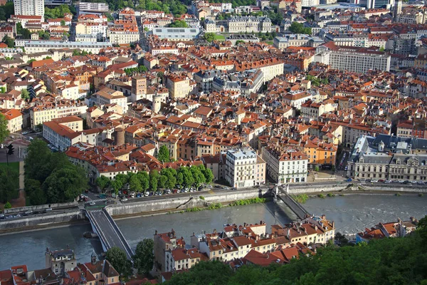 Gamla stan i Grenoble, Frankrike — Stockfoto