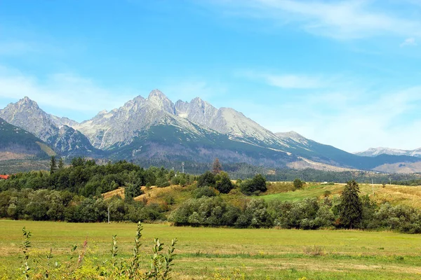 Höga Tatrabergen, Slovakien — Stockfoto