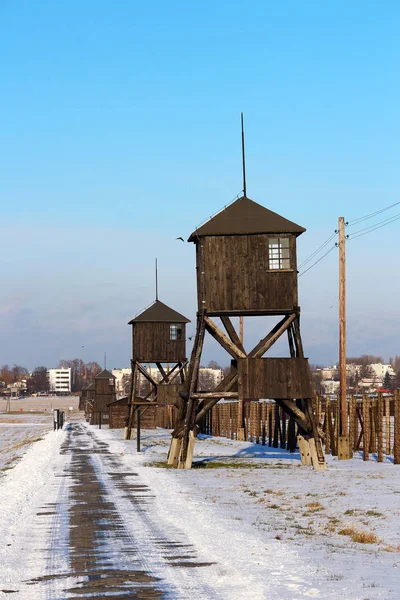 Majdanek camp de concentration, Lublin, Pologne — Photo