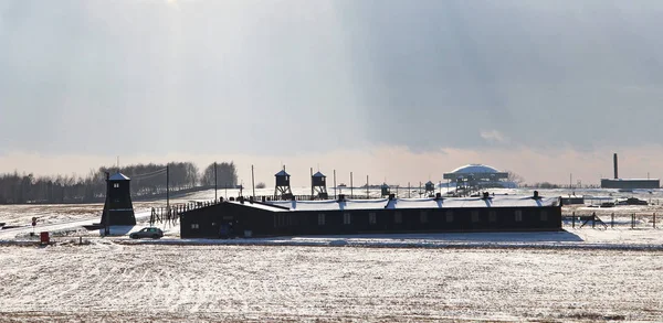Obozu koncentracyjnego Majdanek, Lublin, Polska — Zdjęcie stockowe