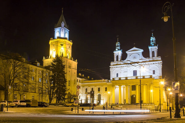 Trinity Tower and Lublin Cathedral, Poland