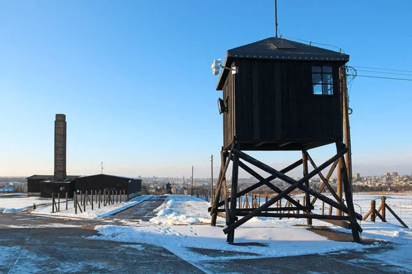 Концтабору Майданек, Люблін, Польща — стокове фото