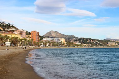 Malagueta Plajı, Malaga, İspanya