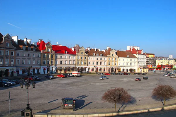 Замковая площадь, Люблин, Польша — стоковое фото