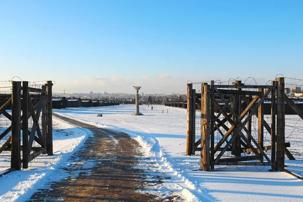 Campo de concentração de Majdanek, Lublin, Polónia — Fotografia de Stock