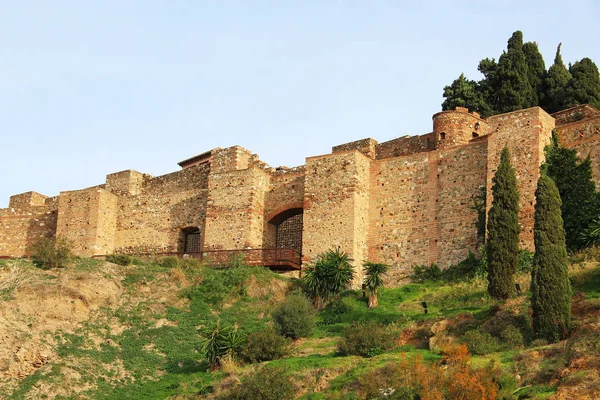 Alcazaba von malaga, spanien — Stockfoto