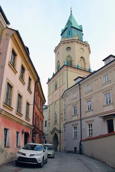 Starego miasta w Lublinie, Polska — Zdjęcie stockowe