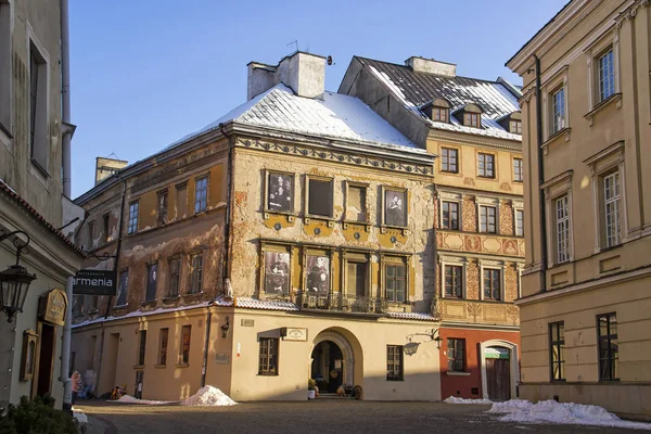 Lublin cidade velha, Polônia — Fotografia de Stock