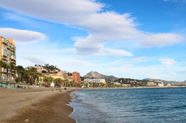 Malagueta Plajı, Malaga, İspanya