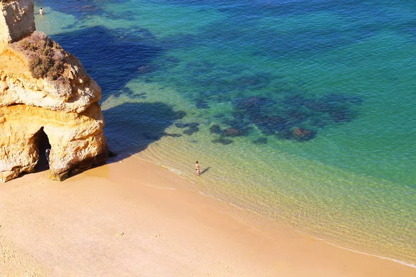 Praia Camilo, Lagos, Portugalsko — Stock fotografie