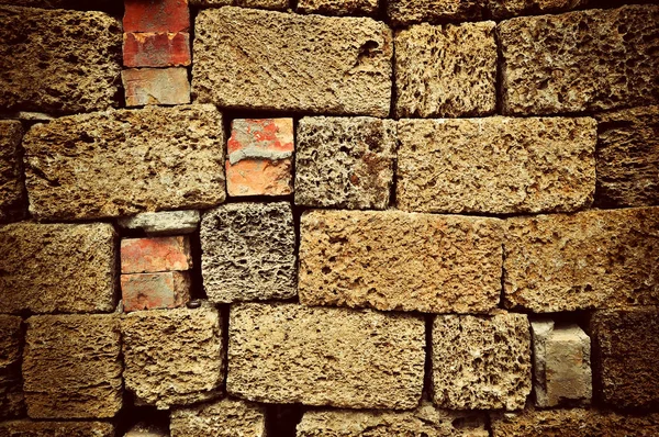 Steinmauer Hintergrund — Stockfoto