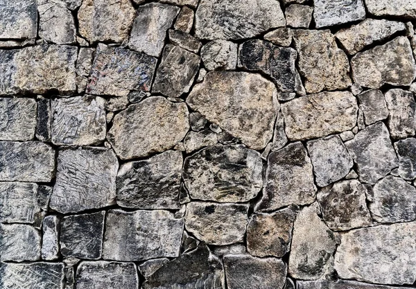 Кам'яна стіна фону — стокове фото