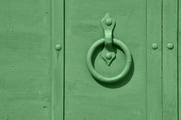 Circle doorhandle background — Stock Photo, Image