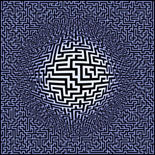 Labyrinth maze background — Stock Photo, Image