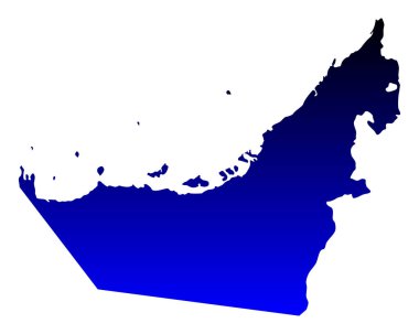 Birleşik Arap Emirlikleri Haritası