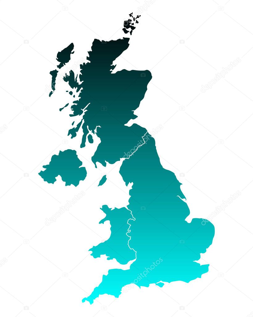 Map of United Kingdom