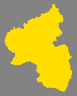 Rhineland-Palatinate Haritası