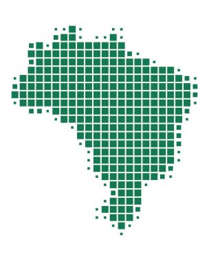 Brasilien doğru harita