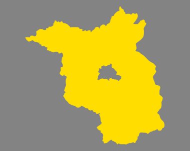 Brandenburg doğru harita