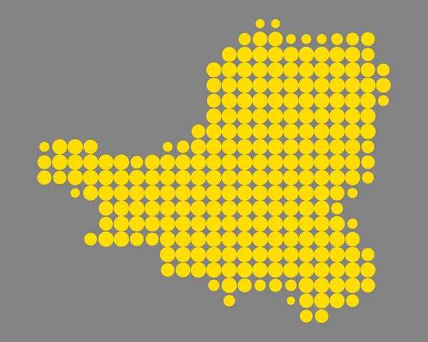 Nauwkeurige kaart van Schwyz — Stockvector