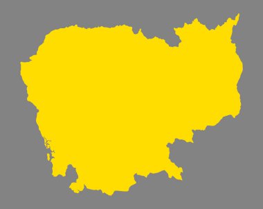 Doğru Kamboçya Haritası