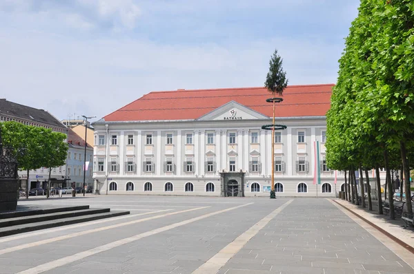 Nova Câmara Municipal em Klagenfurt, Áustria — Fotografia de Stock