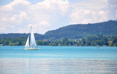 Lake Woerthersee Carinthia, Avusturya