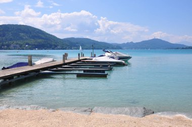 Lake Woerthersee Carinthia, Avusturya