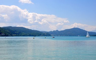 Lake Woerthersee Carinthia, Avusturya