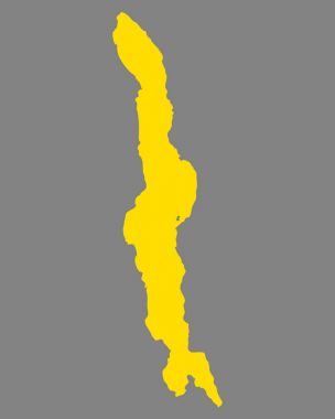 Malawi Gölü Haritası