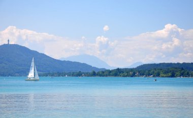 Lake Woerthersee Carinthia, Avusturya