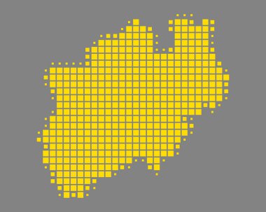 Kuzey Ren-Vestfalya Haritası