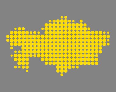 Doğru Kazakistan Haritası