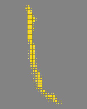 Doğru Şili haritası