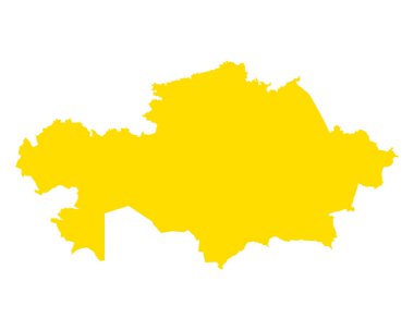 Doğru Kazakistan Haritası