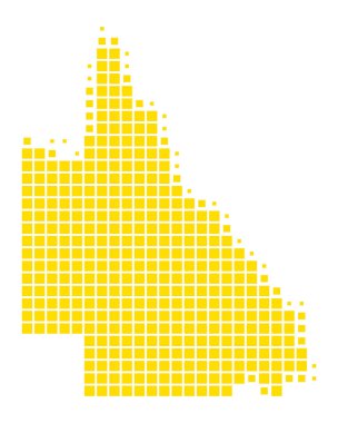 Queensland doğru harita