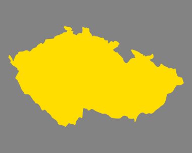 Çek Cumhuriyeti haritası