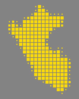 Doğru Peru Haritası