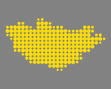 Doğru Moğolistan Haritası