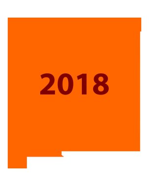 New Mexico 2018 Haritası