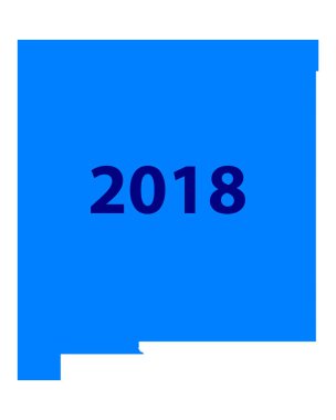 New Mexico 2018 Haritası