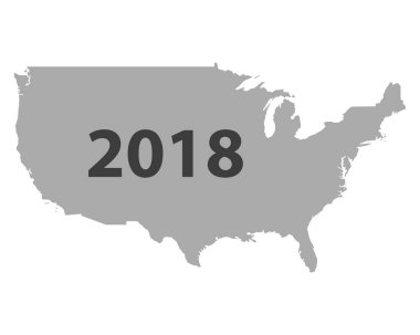 ABD 2018 Haritası