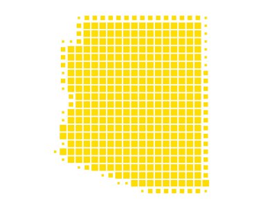 Arizona doğru harita