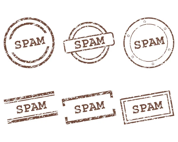 Спам-марки — стоковый вектор