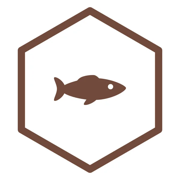 Рыба и расческа — стоковый вектор