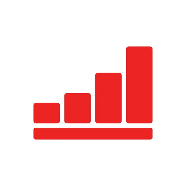 Gráfico de barras e fundo —  Vetores de Stock