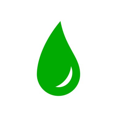 Su damlası ve arkaplan