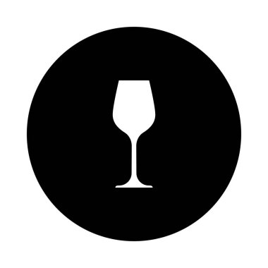 Şarap kadehi ve daire