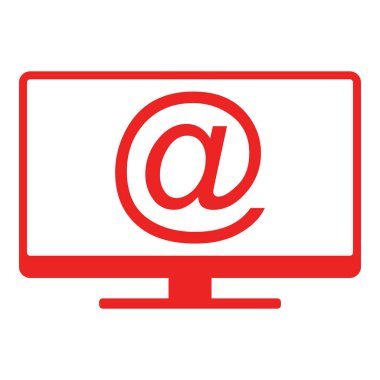 E- posta simgesi ve ekran